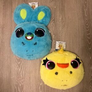 Toy Story 4 Costume Mask Set - Bunny and Ducky, NWT- Read Description - Adult